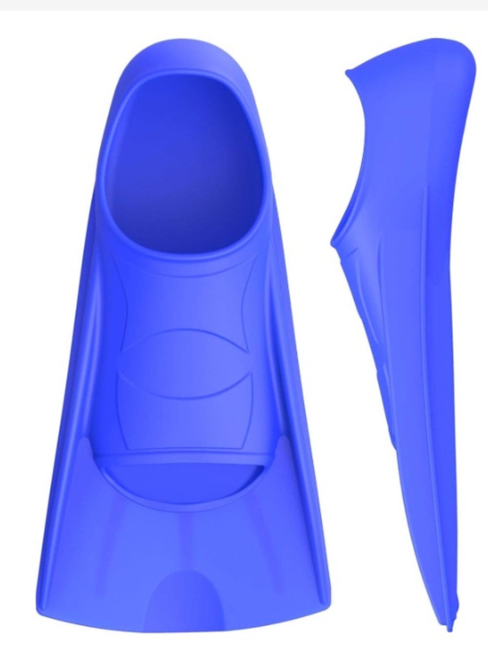 Kids Swim Fins-Youth Size XS (Shoe Size 13-1.5) BLUE